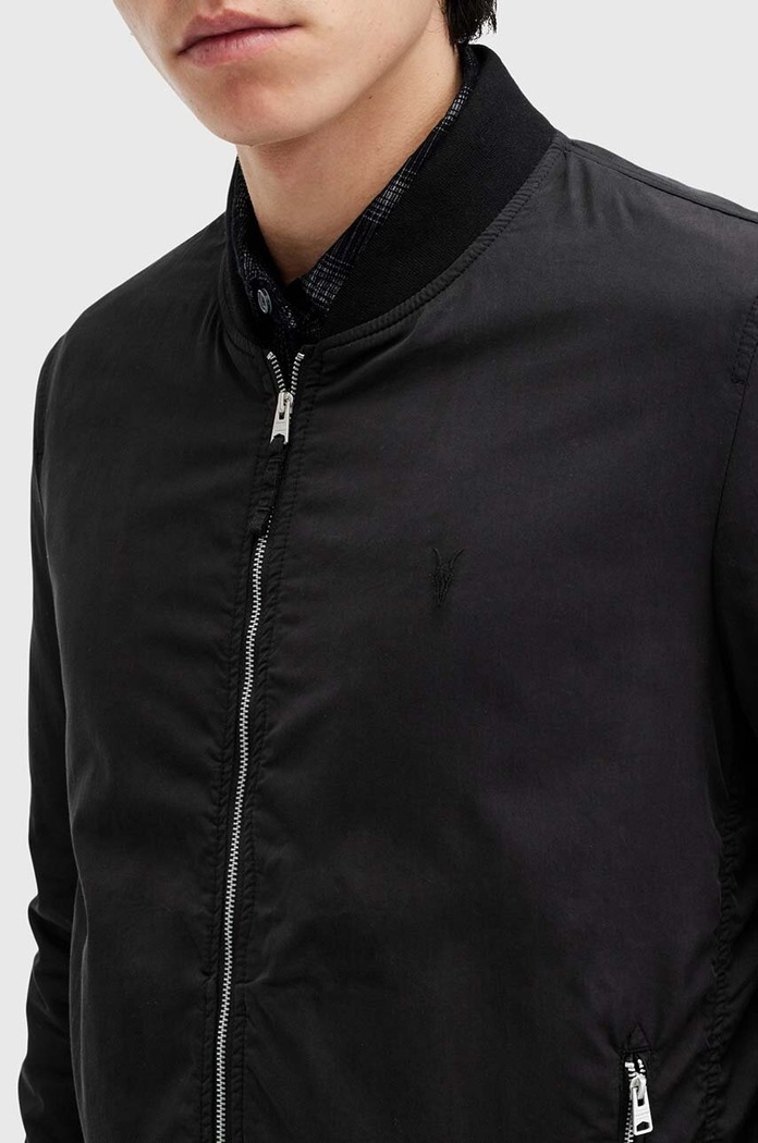 Odzież AllSaints kurtka bomber BASSETT M077OB czarny