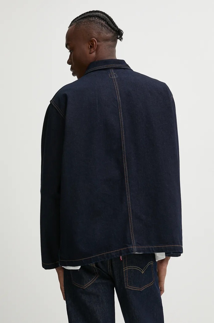 Odzież Levi's kurtka jeansowa Levi's Skateboarding A5732 granatowy