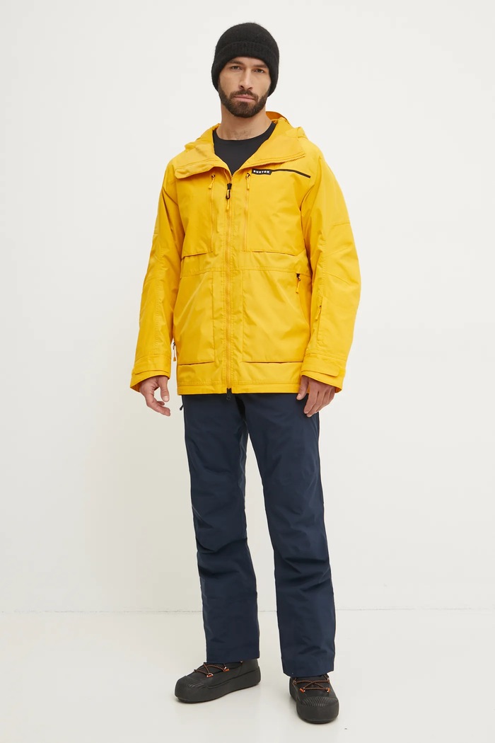 Burton rövid kabát Frostner 214691 sárga AW24