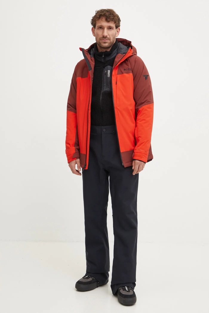 Lyžařská bunda Columbia Cirque Bowl 2087351 červená AW24