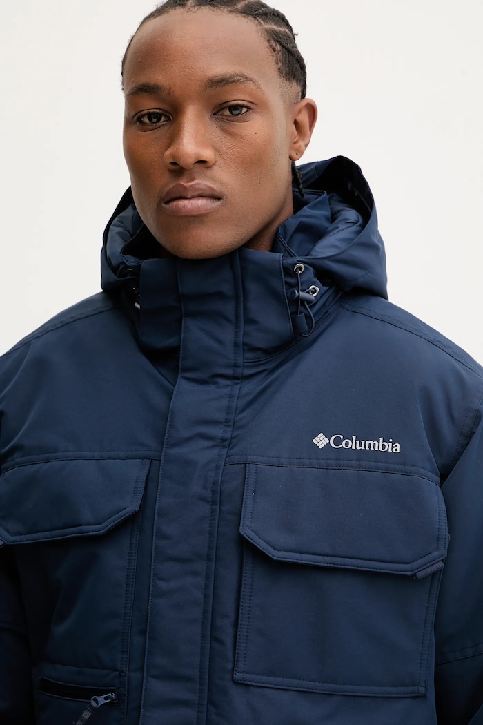 Bunda Columbia Landroamer tmavomodrá 2088041