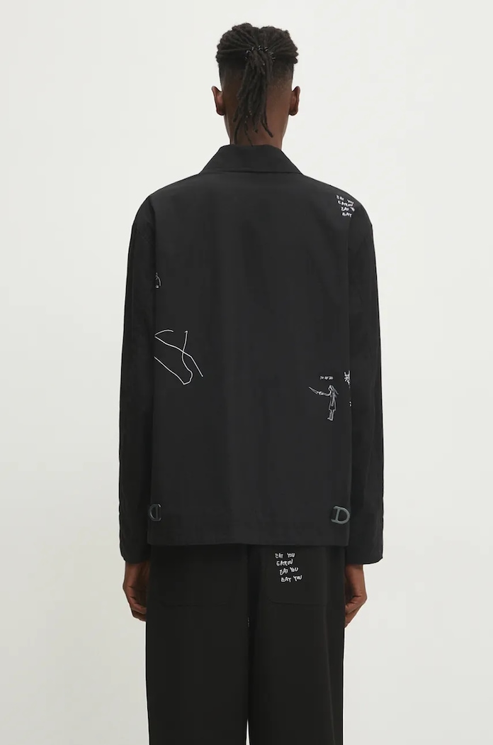 Clothing Undercover jacket Blouson UC2D4212 black