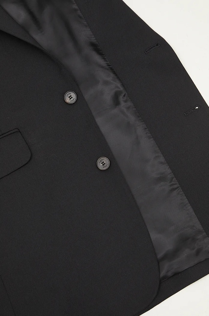 Aries wool blend blazer Single Breasted Tailored Jacket AR7010202 black