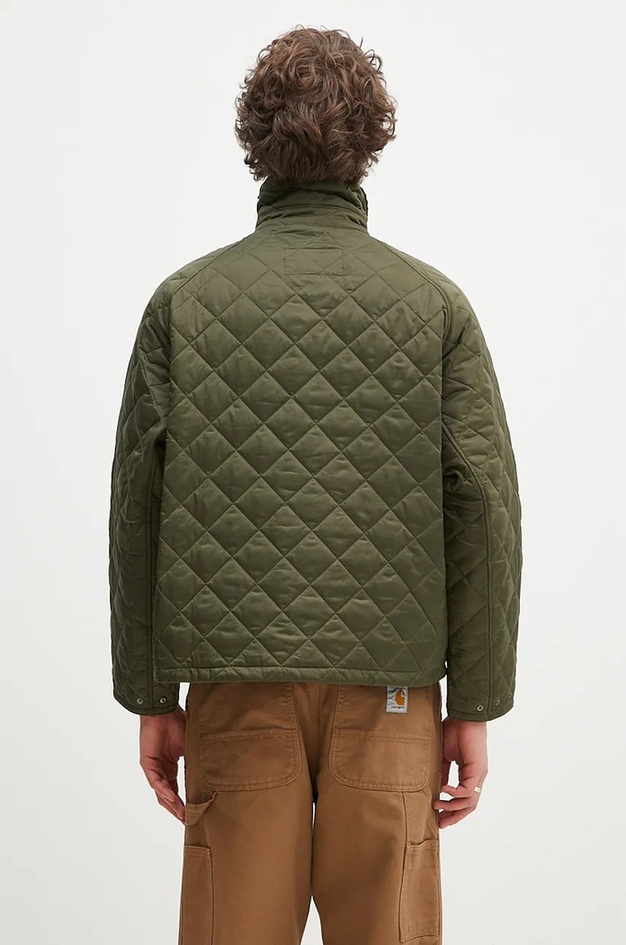 Oblečení Bunda Barbour OS Transport Quilted Jacket MQU1796 zelená