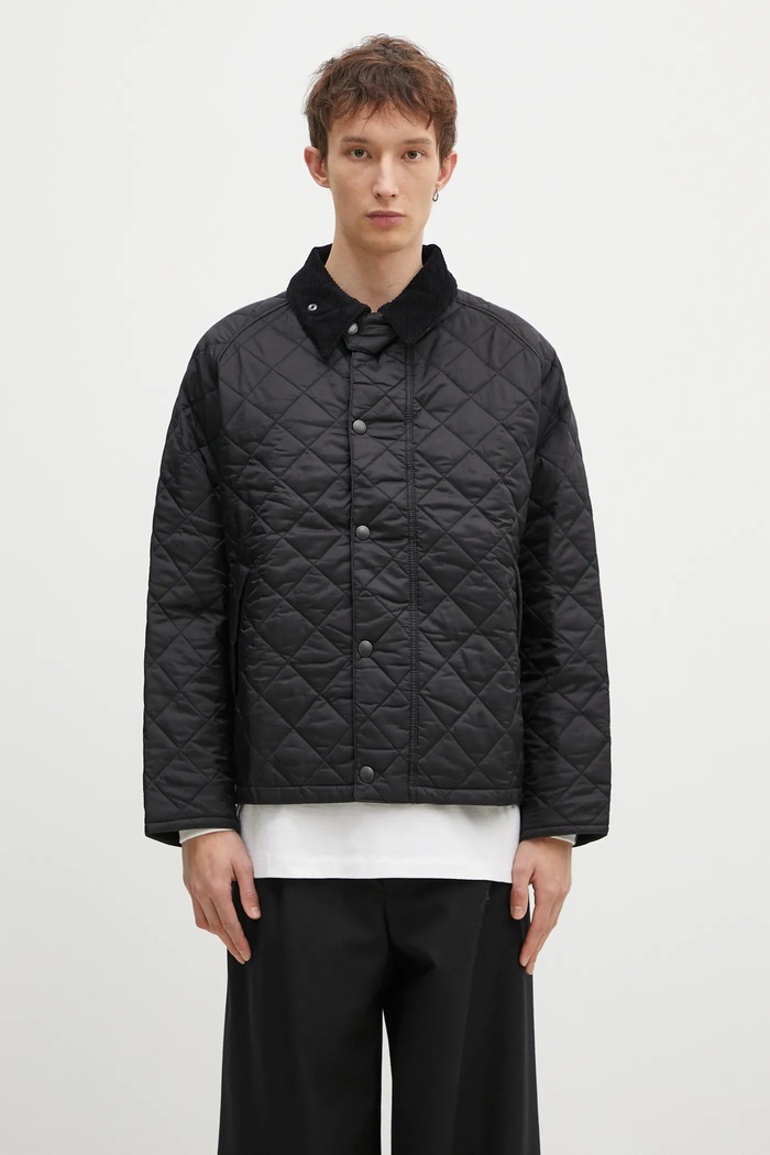 Barbour Яке Barbour OS Transport Quilted Jacket черен MQU1796