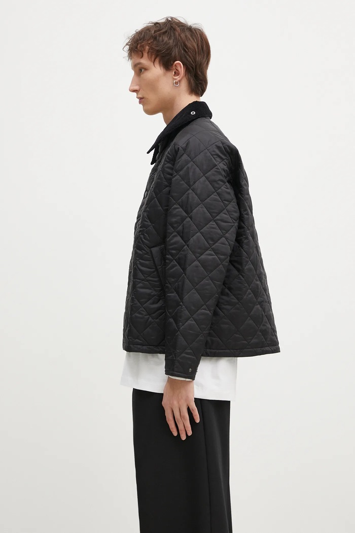 Barbour Яке Barbour OS Transport Quilted Jacket MQU1796 черен AW24