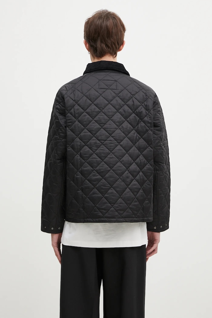 Odzież Barbour Kurtka OS Transport Quilted Jacket MQU1796 czarny