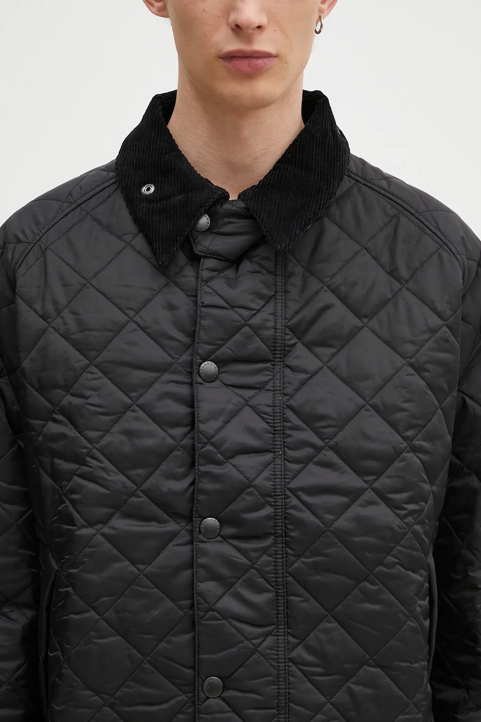 Kurtka OS Transport Quilted Jacket Barbour MQU1796 czarny