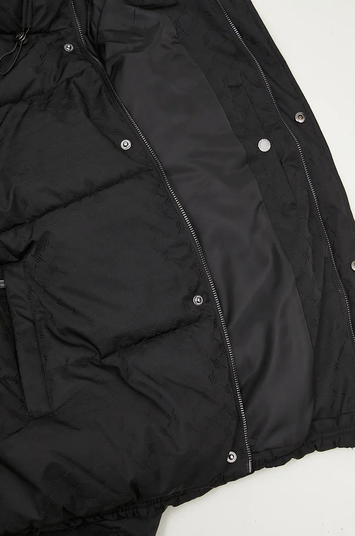 Bunda Daily Paper Monogram Puffer Jacket 1000119 čierna