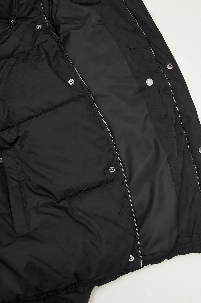 Bunda Daily Paper Monogram Puffer Jacket 1000119 čierna