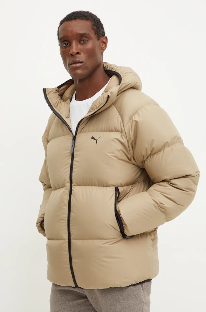 Пухено яке Puma с изолация бежов 626476