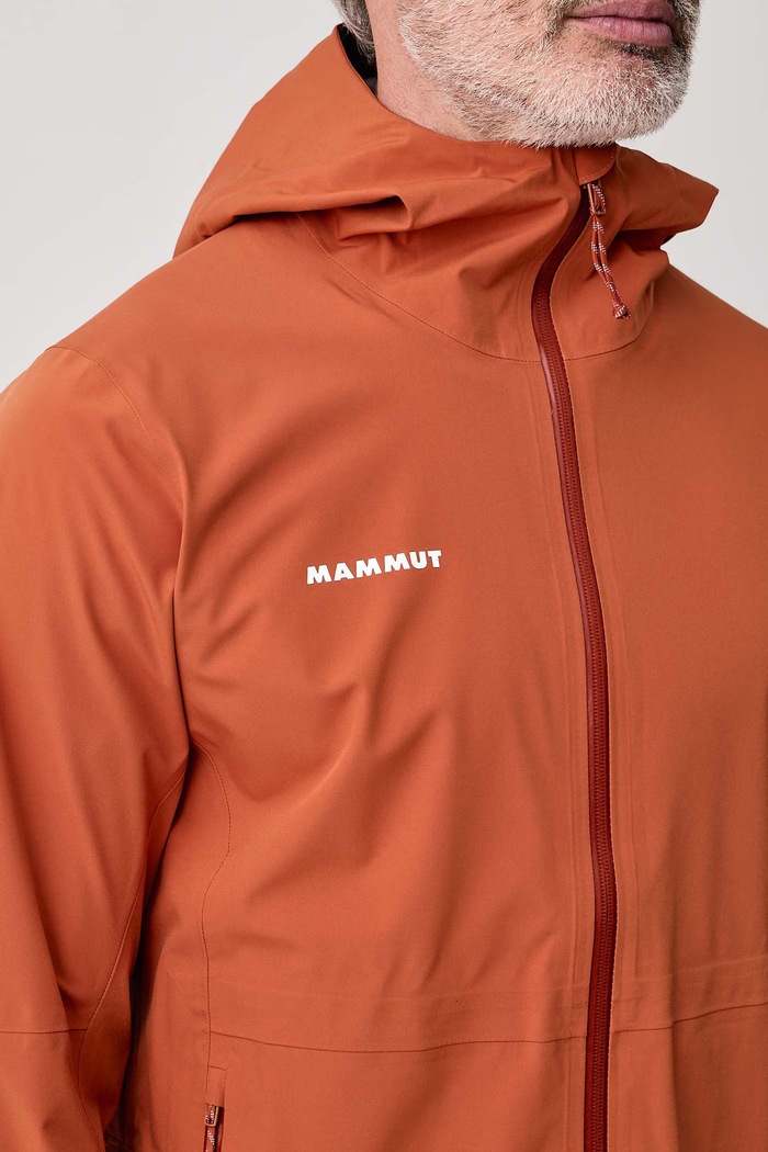 Kurtka trekkingowa męska Linard Guide Mammut 1010.30950 pomarańczowy