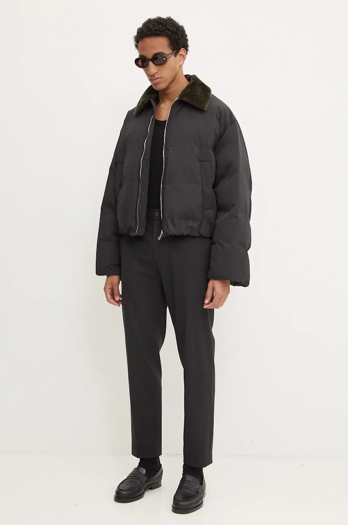 Яке Nanushka ZACHARIE NU24PFJK01499 черен AW24
