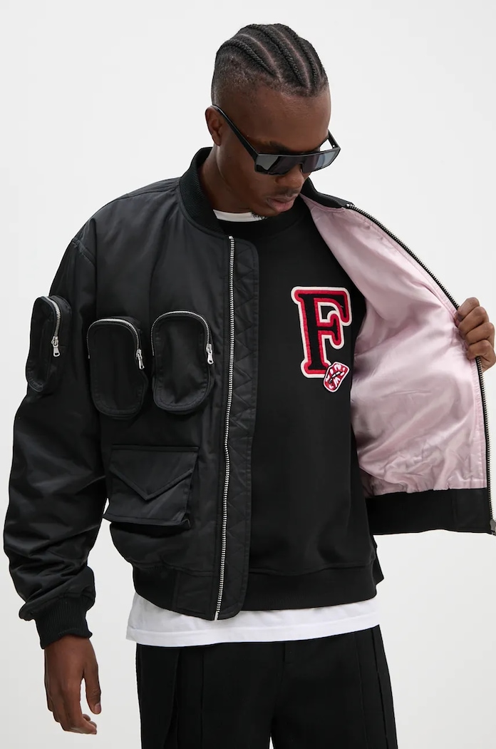 Μπουφάν bomber Fiorucci U01FPOJA165NY01BK01