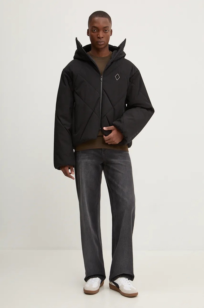 Jakna A-COLD-WALL* Shiro Hooded Puffer Jacket ACWMO261 crna AW24