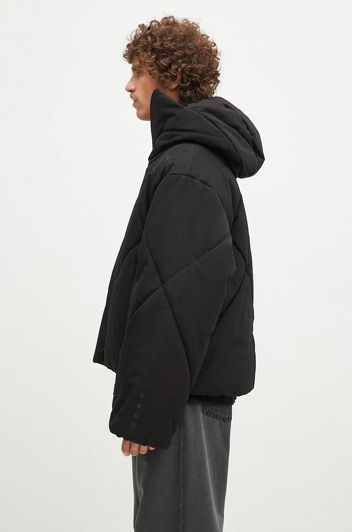 Μπουφάν A-COLD-WALL* Shiro Hooded Puffer Jacket ACWMO261 μαύρο AW24