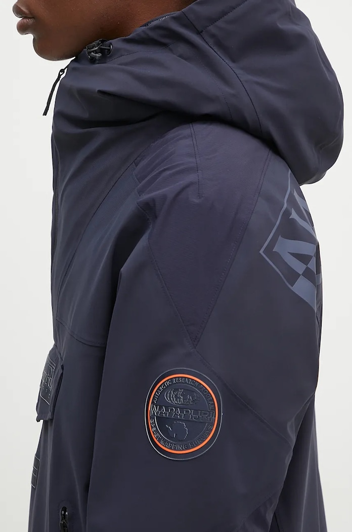 Napapijri giacca Rainforest Tech blu navy NP0A4I9C1761