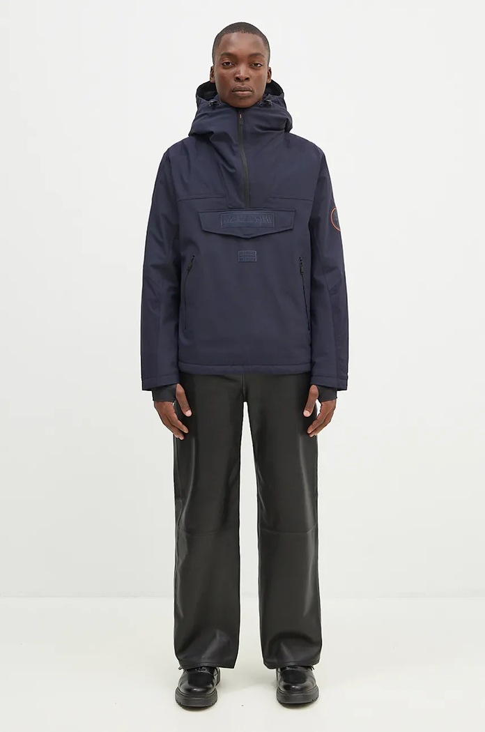 Napapijri giacca Rainforest Tech NP0A4I9C1761 blu navy