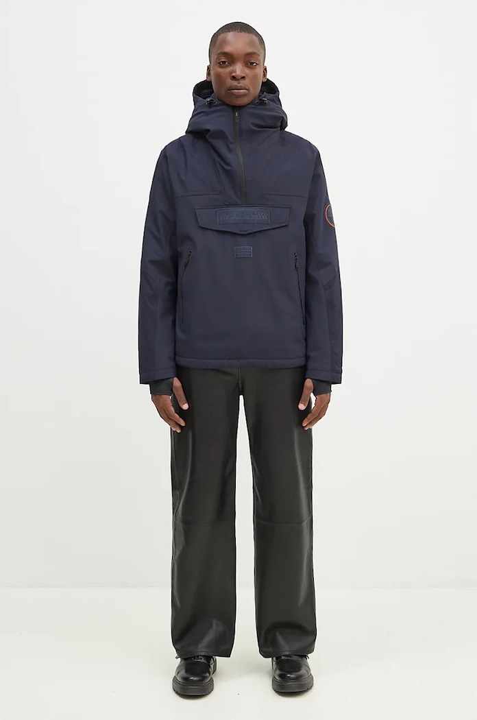 Napapijri giacca Rainforest Tech NP0A4I9C1761 blu navy