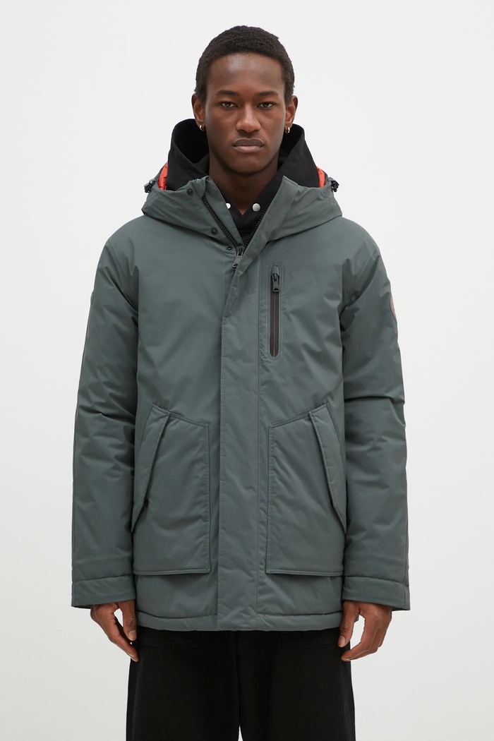 Napapijri giacca 20-22 Parka isolamento sintetico verde NP0A4I1YG1S1