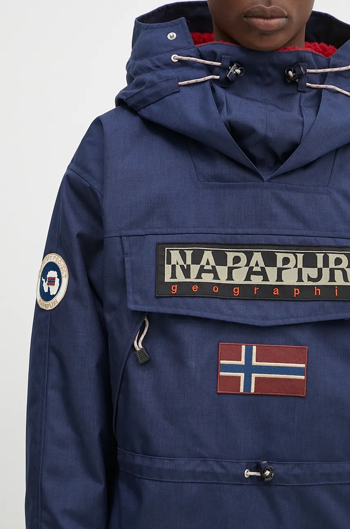 Napapijri rövid kabát Skidoo 1990 sötétkék NP0A4IK5B2Q1
