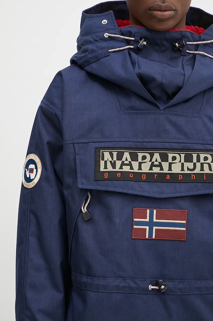 Napapijri rövid kabát Skidoo 1990 sötétkék NP0A4IK5B2Q1