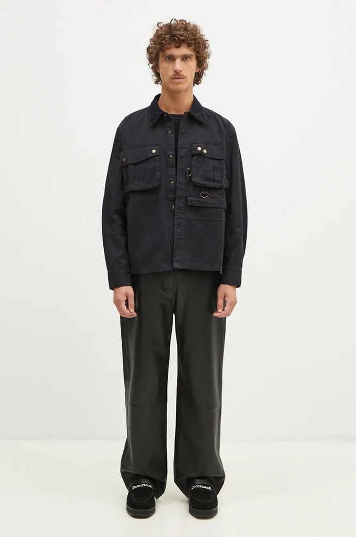 Košilová bunda Barbour Oakmoor OS Twill Overshirt MOS0380