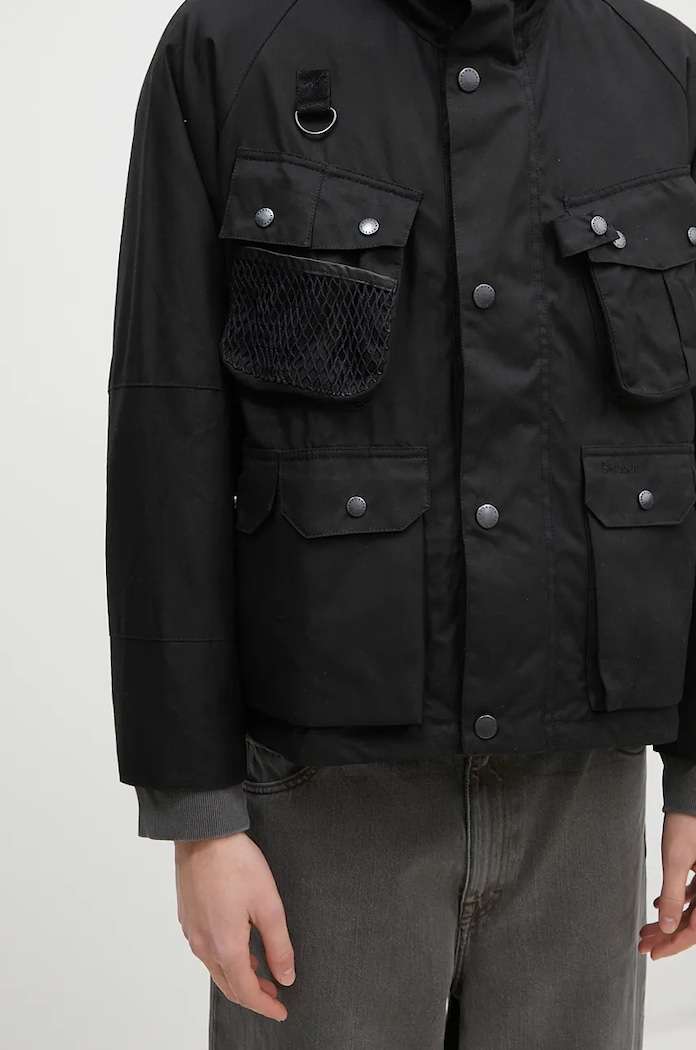 Bunda Barbour Modified Dryfly Wax Jacket MWX2337 černá