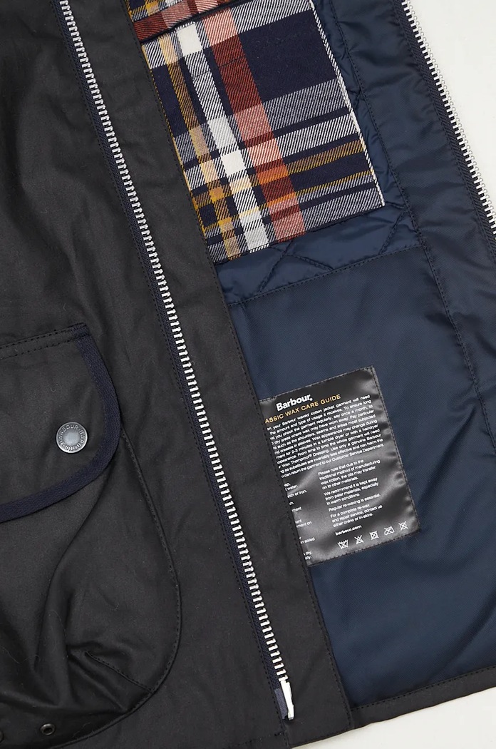 Barbour jacket Angler Wax Jacket MWX2348 black