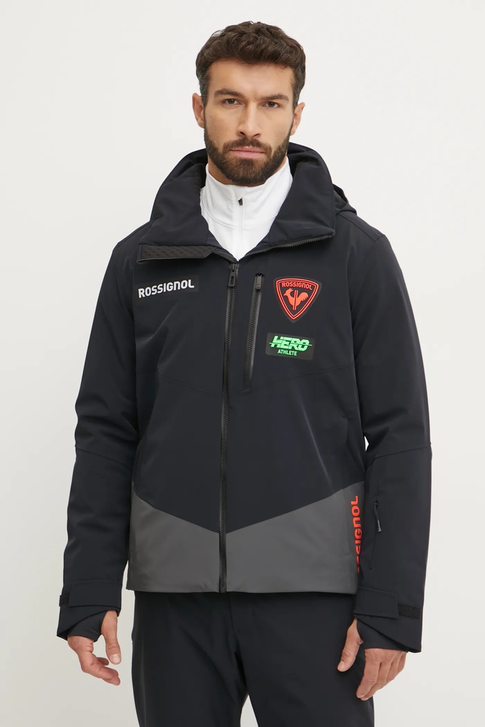 Ски яке Rossignol Hero Blackside черен RLNMJ17