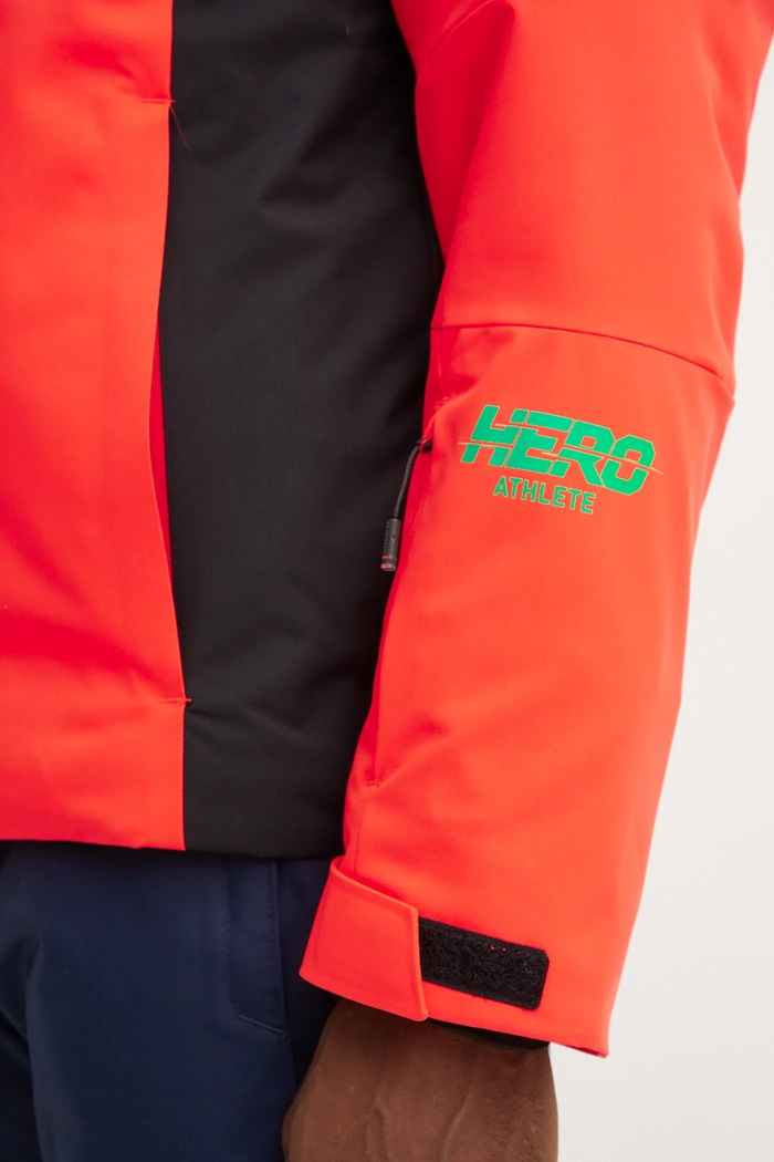 Ски яке Rossignol Hero Velika RLNMJ18 червен
