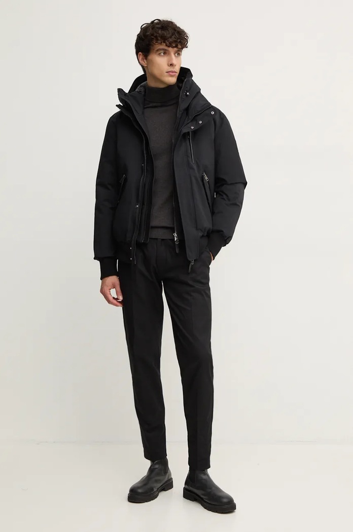Péřová bunda MACKAGE DIXON.NFR černá AW24
