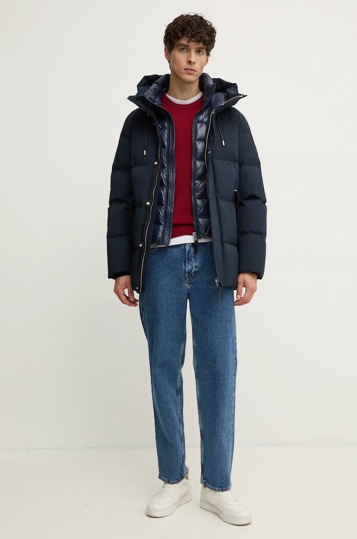 Páperová bunda MACKAGE GRAYDON tmavomodrá AW25