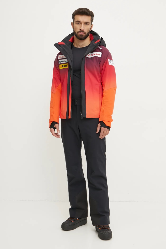 Skijaška jakna Descente Swiss Insulated DWMYGK20 narančasta AW24