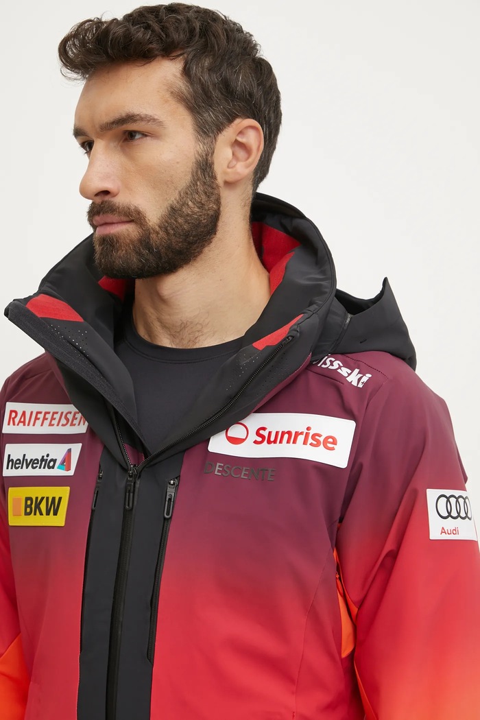 Skijaška jakna Descente Swiss Insulated narančasta DWMYGK20