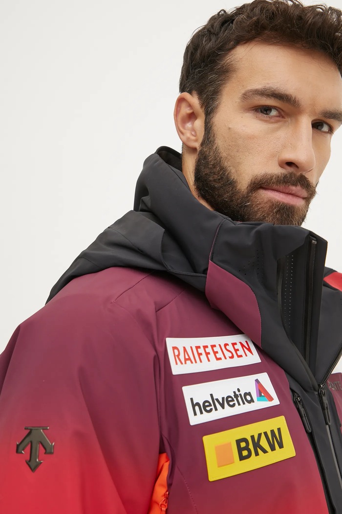 Skijaška jakna Descente Swiss Insulated DWMYGK20 narančasta