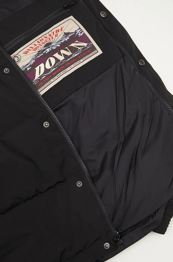 Bunda Billionaire Boys Club Mascot Puffer Jacket B24305 čierna