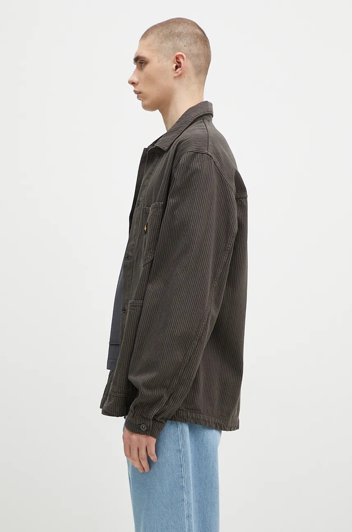 Βαμβακερό πουκάμισο Stan Ray AW2404629 πράσινο AW24