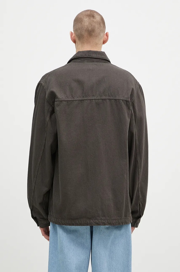 Ρούχα Βαμβακερό πουκάμισο Stan Ray AW2404629 πράσινο