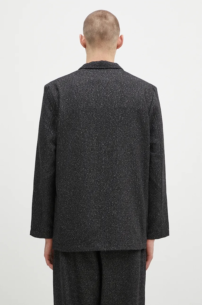 Abbigliamento Universal Works blazer con aggiunta di lana 31136.BLACK nero