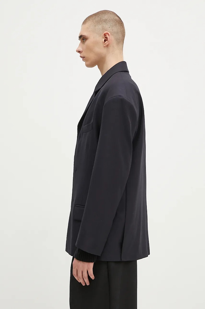 032C blazer con aggiunta di lana Orion Suit Jacket F24.MRW.2001.300 blu navy AW24