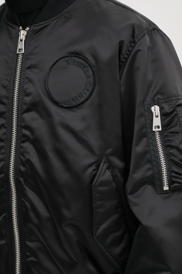 Bomber bunda Études Studio H24MMOUT722 černá