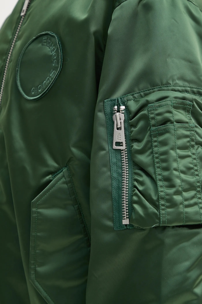 Bomber jakna Études Studio H24MMOUT723 zelena