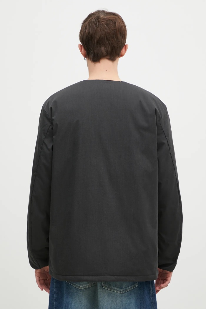 Clothing Nanga down jacket Hinoc Ripstop Inner Down Cardigan ND2441.1M300.A black