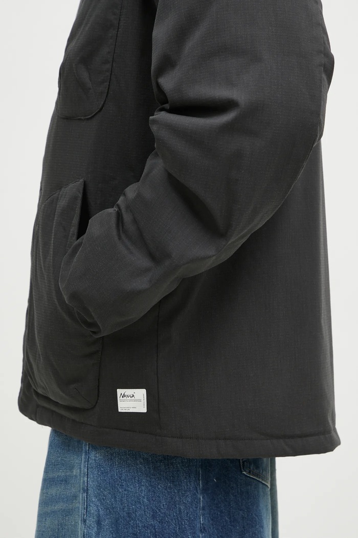 Nanga down jacket Hinoc Ripstop Inner Down Cardigan black ND2441.1M300.A