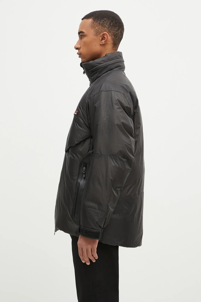 Μπουφάν με επένδυση από πούπουλα Nanga Aurora Tex Light Stand Collar Down Jacket Mikam ND2441.1A101.A μαύρο AW24