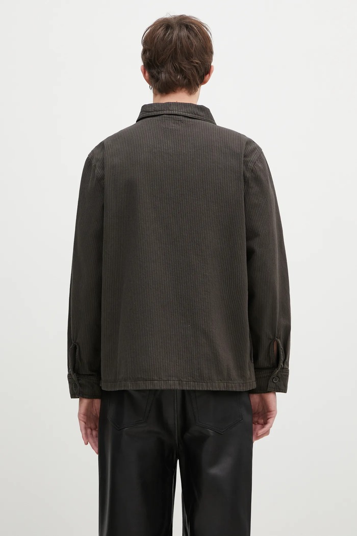 Odjeća Pamučna košulja- jakna Stan Ray Zip Shirt AW2401929 siva