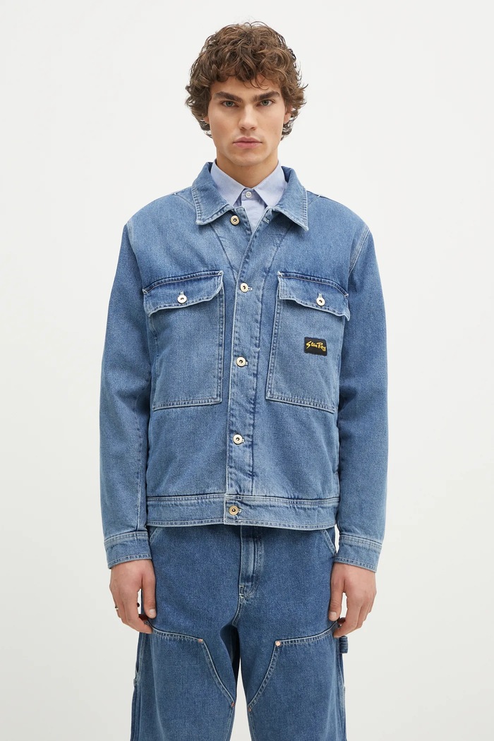 Traper jakna Stan Ray Trucker Jacket za prijelazno razdoblje plava AW2404977