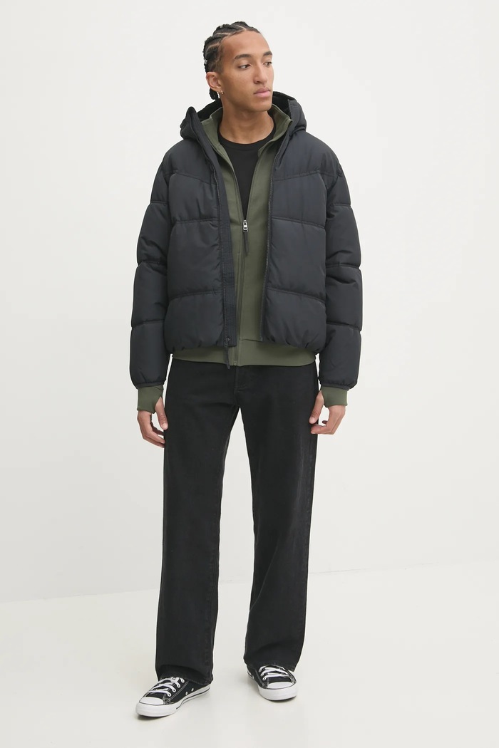 Hollister Co. geaca KI332.4122.900 negru AW24