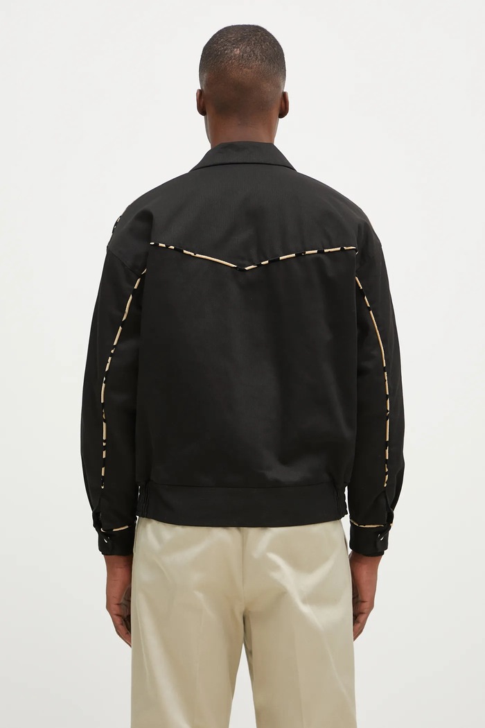 Clothing Wacko Maria cotton jacket Western Jacket 24FW.WMO.BL20 black